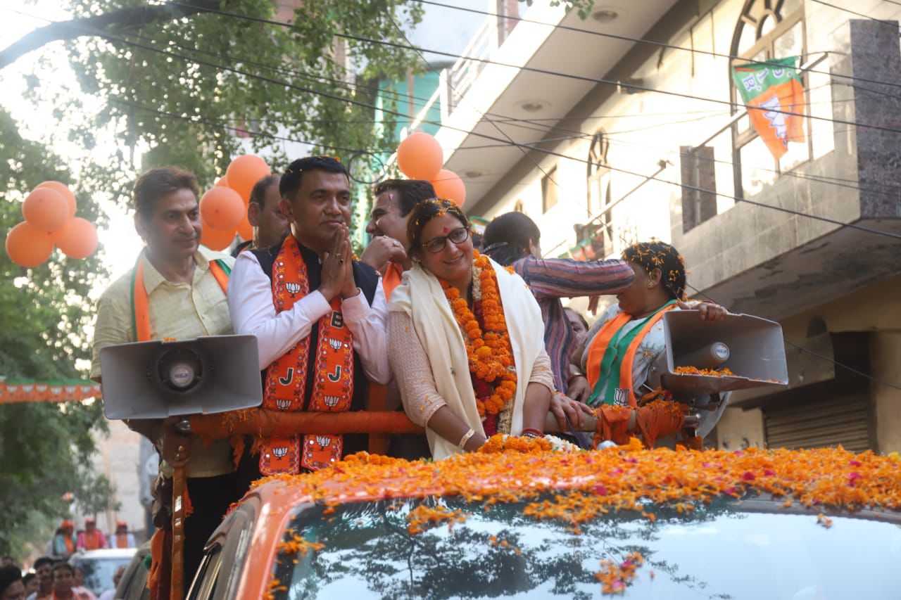 गोवा के मुख्यमंत्री डॉ प्रमोद सावंत दिल्ली में बीजेपी की जीत को लेकर आश्वस्त, दिल्ली में कर रहे है बीजेपी प्रत्याशियों का चुनाव प्रचार चुनाव