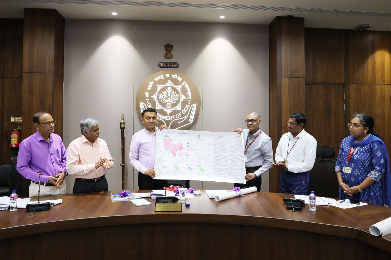 मुख्यमंत्री डॉ. प्रमोद सावंत ने गोवा राज्य भूवैज्ञानिक प्रोग्रामिंग बोर्ड बैठक 2024 की अध्यक्षता की और गोवा के भूवैज्ञानिक और खनिज मानचित्र का अनावरण किया