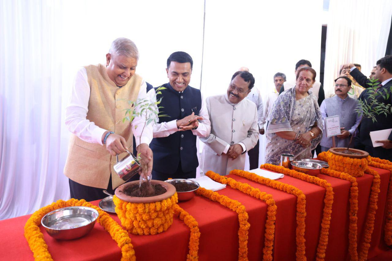 भारत के उपराष्ट्रपति जगदीप धनखड़ ने एमपीए में नई विकास परियोजनाएं राष्ट्र को समर्पित कीं