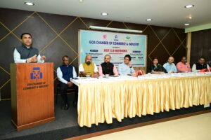 गोवा चेंबर ऑफ कॉमर्स एंड इंडस्ट्री (GCCI) ने आयोजित किया सेमिनार : ऐतिहासिक GST 2.0 सुधारों पर हुई चर्चा