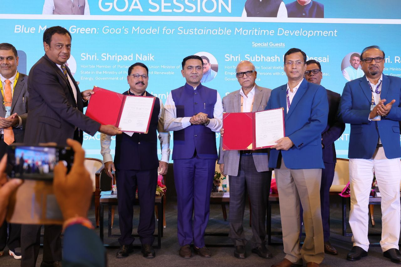 गोवा को गर्व है कि वह भारत की समुद्री यात्रा में एक महत्वपूर्ण भूमिका निभा रहा है :मुख्यमंत्री डॉ. प्रमोद सावंत