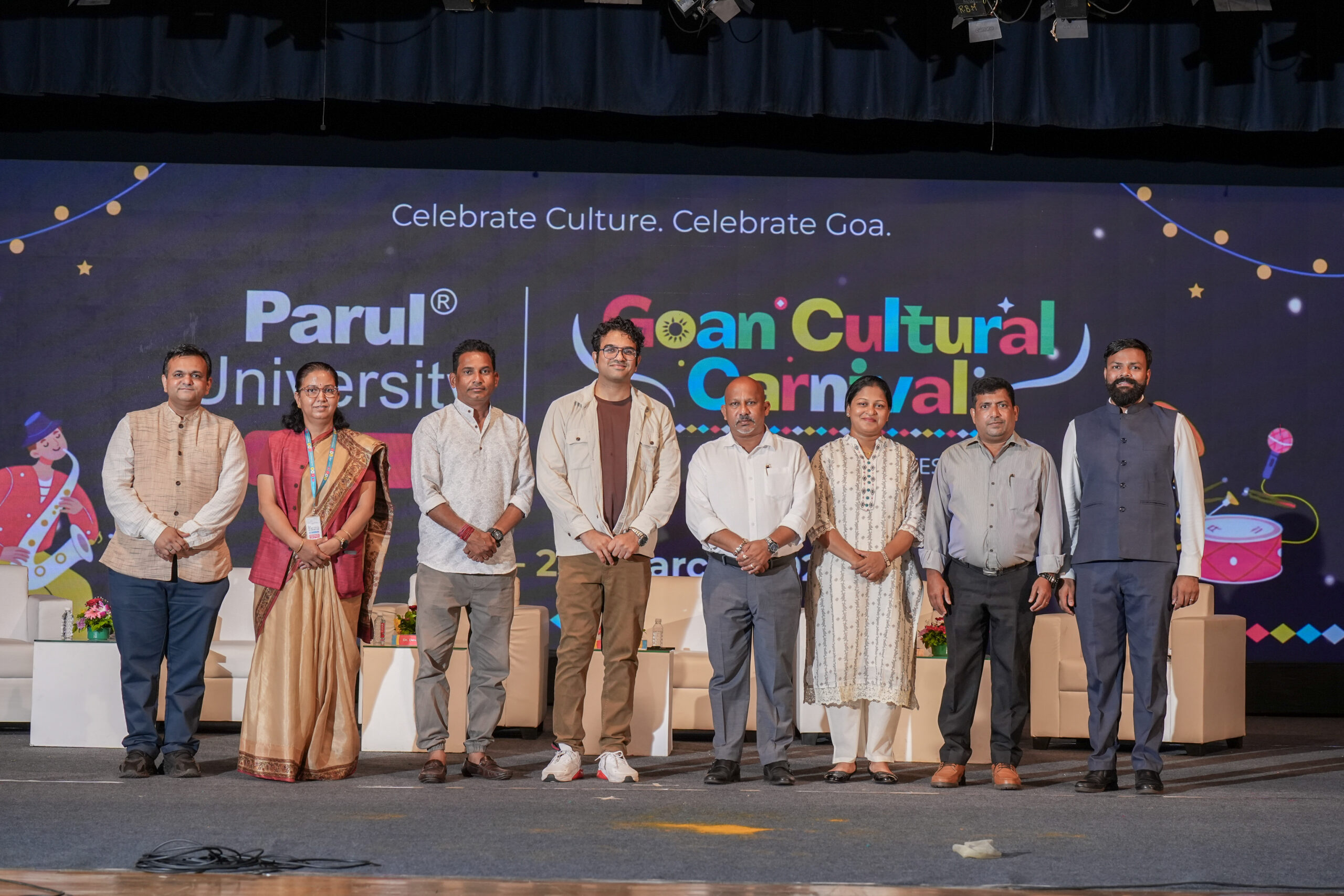 पारुल यूनिवर्सिटी गोवा के 'गोवा कल्चरल कार्निवल 2026' में रचनात्मकता और संस्कृति आकर्षण केंद्र, विधायक ऑल्टोन डी'कोस्टा ने मुख्य अतिथि के रूप में शोभा बढ़ाई