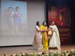 जीसीसीआई महिला विंग की चेयरपर्सन सैंड्रा फर्नांडिस को '100 आइकॉनिक वीमेन अवार्ड्स 2026' में सम्मानित किया गया