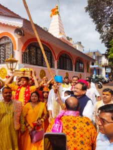 वेरेम , गोवा में श्रीमद भागवत कथा का विशाल आयोजन