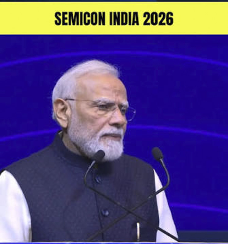 प्रधानमंत्री मोदी का देश के टेक्नोलॉजी भविष्य को आकार देने के लिए सरकार और सेमीकंडक्टर इंडस्ट्री के बीच करीबी सहयोग का आह्वान