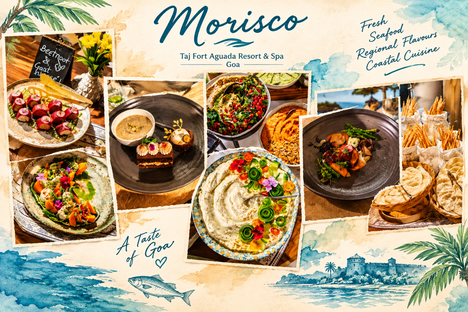 A Feast of Flavours: Morisco Unveils Its New Menu Celebrating Coastal Cuisine