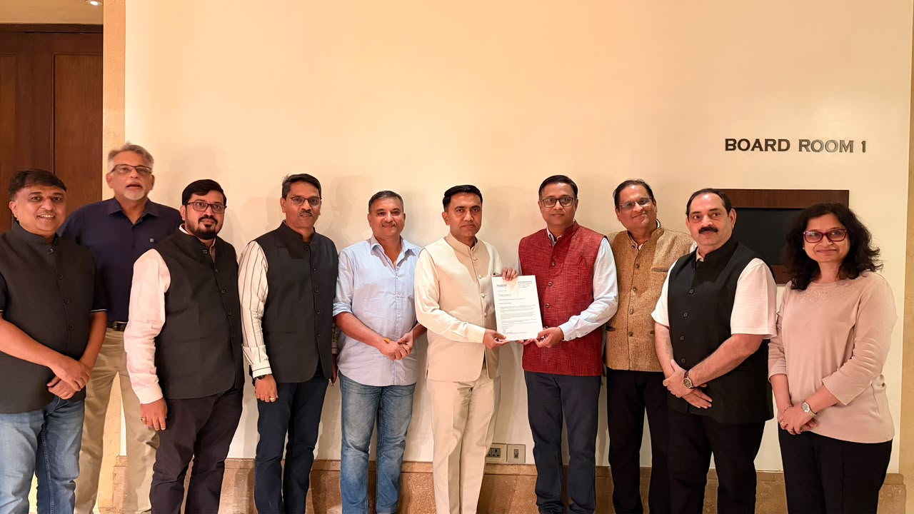 ISHRAE के एक प्रतिनिधिमंडल ने गोवा के मुख्यमंत्री डॉ. प्रमोद सावंत से मुलाकात